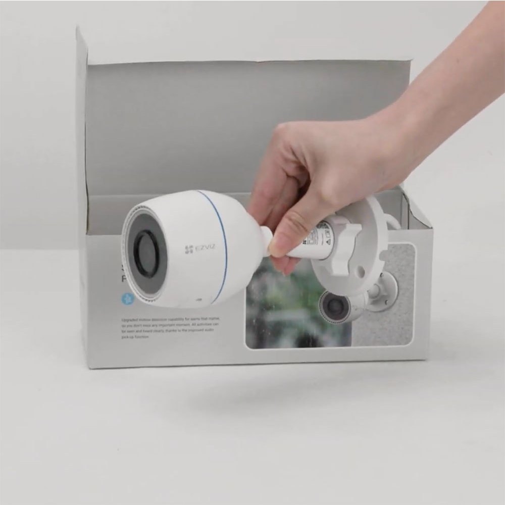 Camera wifi Ezviz ngoài trời C3TN Full HD, Camera IP chống nước có Mic thu âm, màu đêm, báo động