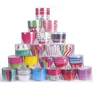 Set 100 Khuôn Giấy Cupcake / Muffin (Mềm)
