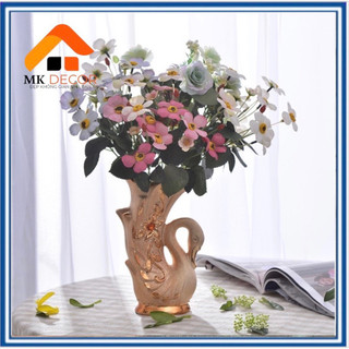LỌ HOA Bình cắm hoa- cắm lông công mẫu mới - MEN HOA BIẾN/MEN MÁT - GỐM SỨ Nhập khẩu