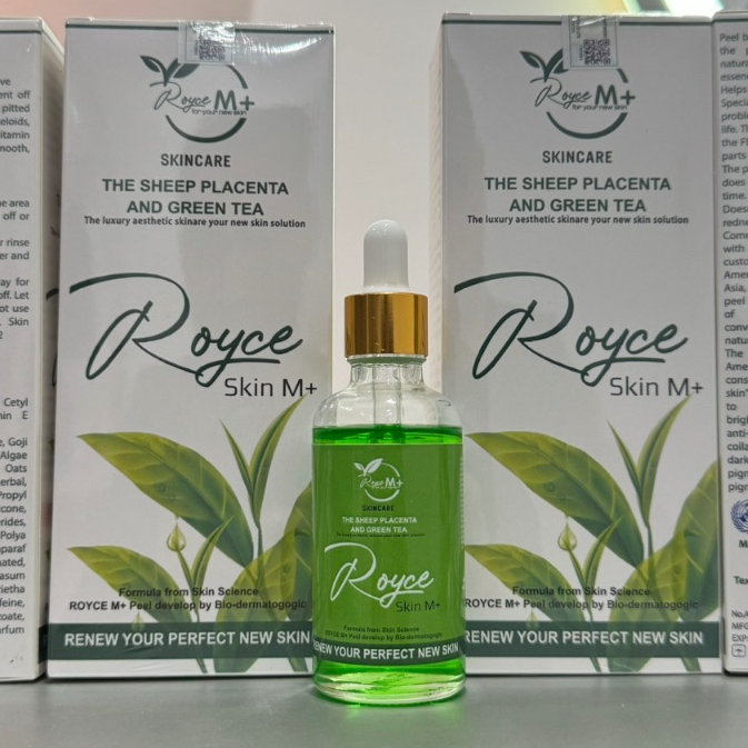 Peel da ROYCE SKIN M+ Bóc Tách Nám Tàn Nhang Sẹo Rỗ Lõm Mụn Thâm