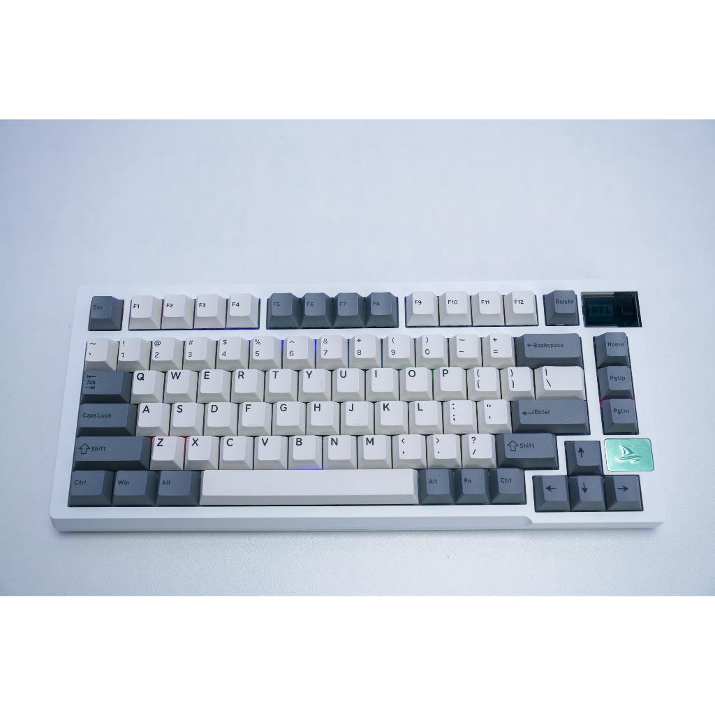 Bàn phím gaming Darmoshark K8 White Grey RGB cao cấp chính hãng Bexal DMS03