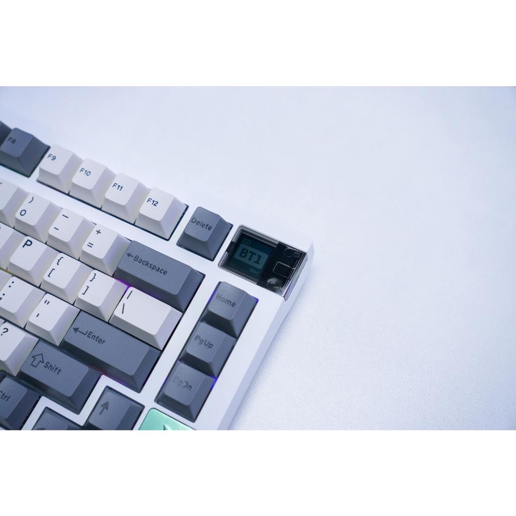 Bàn phím gaming Darmoshark K8 White Grey RGB cao cấp chính hãng Bexal DMS03