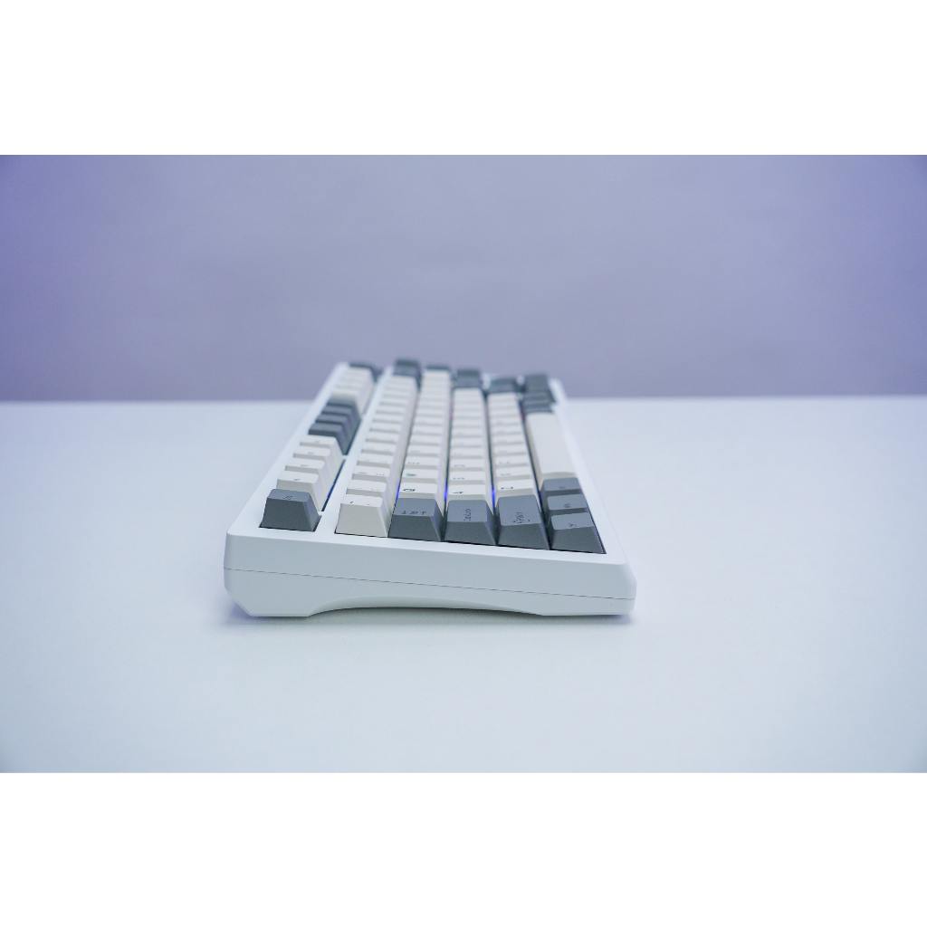 Bàn phím gaming Darmoshark K8 White Grey RGB cao cấp chính hãng Bexal DMS03