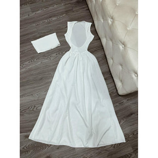 đầm maxi kèm áo ống
