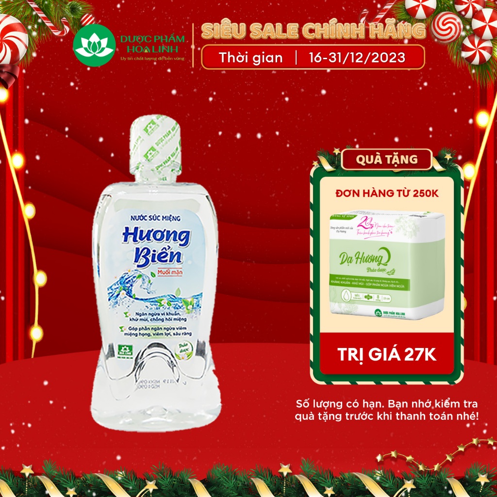 Nước súc miệng Hương biển 400ml