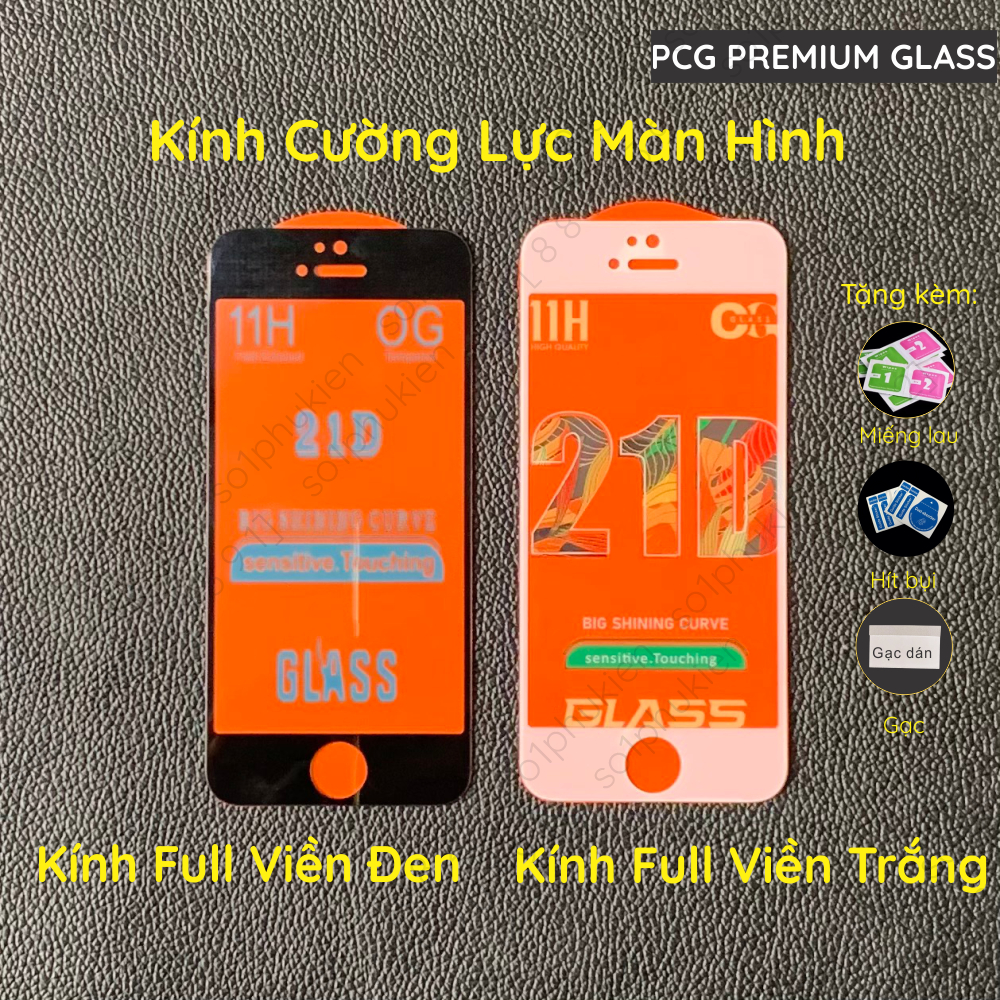 Kính cường lực iPhone 5/ 5S/ 5C/ 5SE 2016 (5 se) full màn, full keo chuẩn đẹp, lướt mượt, êm tay