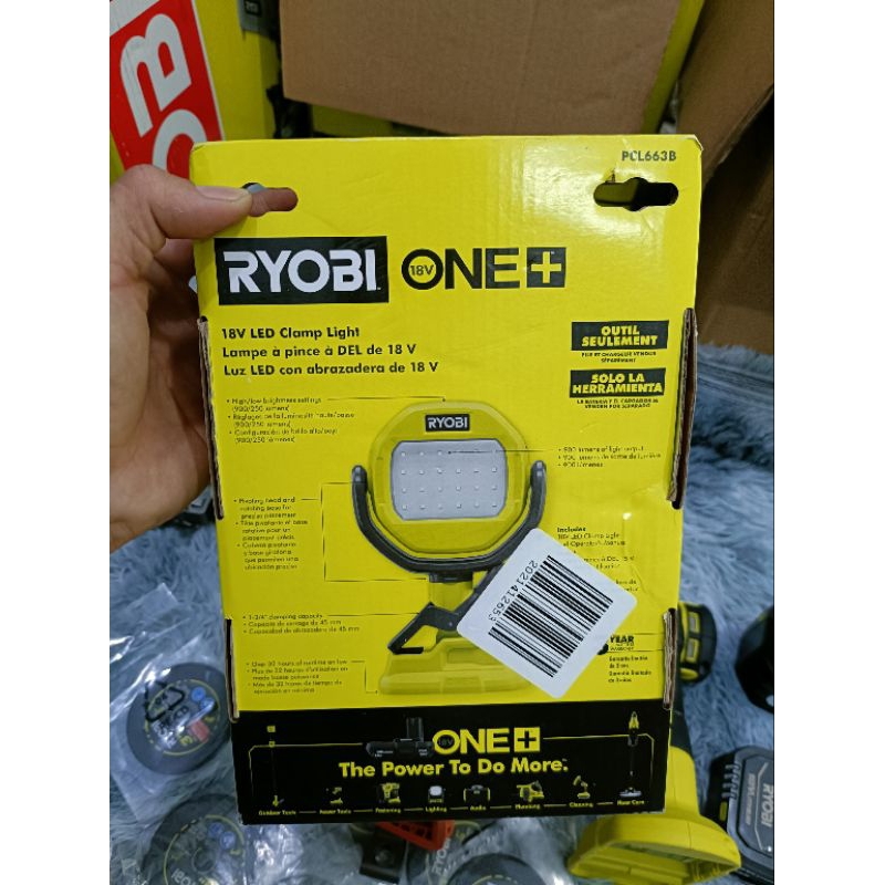 ĐÈN PIN RYOBI 18V #PCL663B