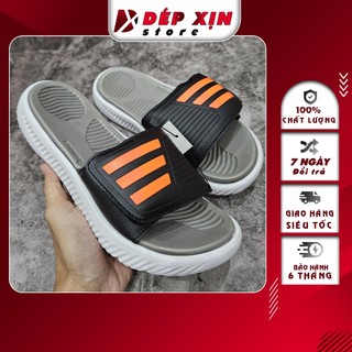Dép Adidas Alphabounce Cao Cấp Sọc Ngang Siêu bền nhẹ chống trơn