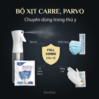 Xịt khuẩn ngừa Care, Parvo cho chó Vimekon | BossDog
