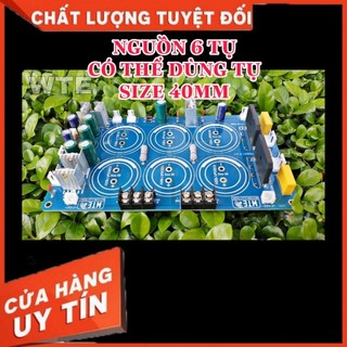 Mạch nguồn 6 tụ nguồn đôi có thể dùng tụ size lớn