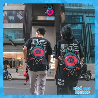 Áo phông Local Brand: THERUNAWAY® Big Logo Coton 100% cho Nam/ Nữ