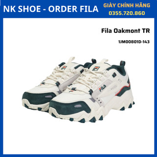 (Hàng sẵn- đủ bill) Giày Sneaker Thể Thao Nam Nữ FILA OAKMONT TR Màu Xanh chính hãng 100%