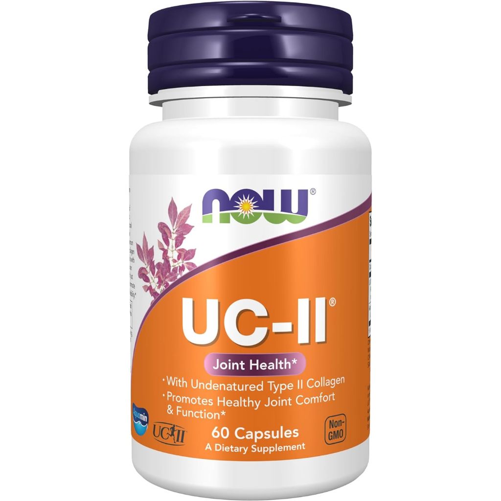 Now UC-II Joint Health Collagen Type II - Viên uống hỗ trợ & tăng cường chức năng xương khớp 60 viên