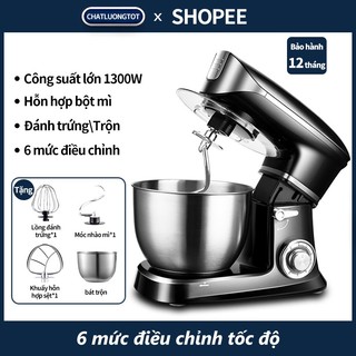 Máy đánh trứng, máy trộn bột, dung tích 6.5 lít công suất 1300W YA19