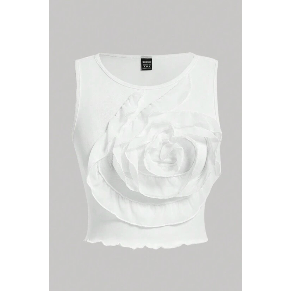 ROSE TANK TOP (WHITE)