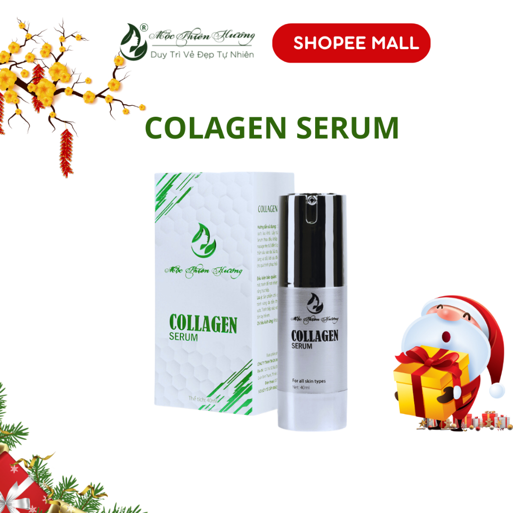 Serum Collagen Mộc Thiên Hương 30ml Trẻ Hóa Da, Chống lão Hóa, Cấp Ẩm Cho Da