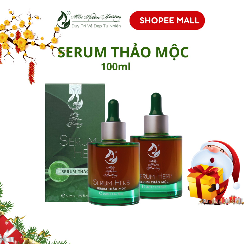 Serum Ngừa Mụn, Giảm Thâm, Dưỡng Sáng, Se Khít Da Từ Serum Thảo Mộc | Mộc Thiên Hương