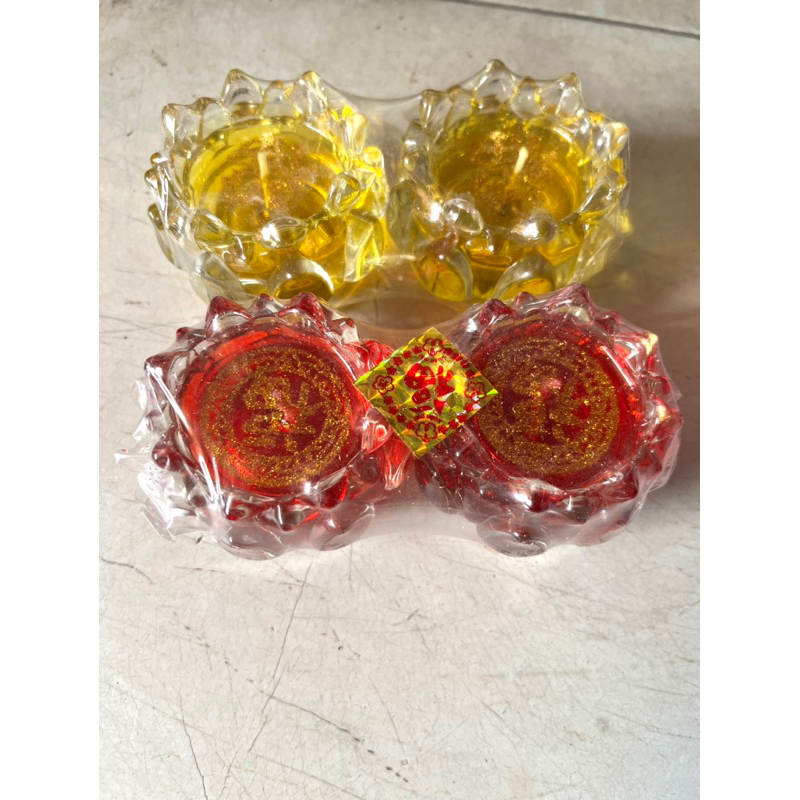 Đèn cầy ly hoa sen 1cặp