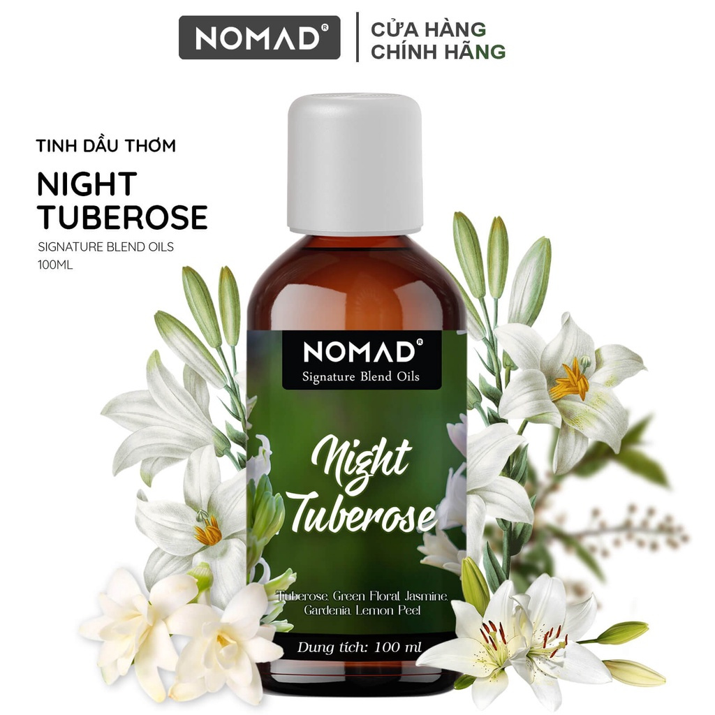 Tinh Dầu Thơm Nomad Signature Blend Oils Night Tuberose