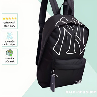 Balo MLB LOGO NY Basic Backpack 2810 Shop Cặp MLB Nam Nữ Thể Thao MLB Chất Liệu Vải Canvas Cao Cấp Chống Nước