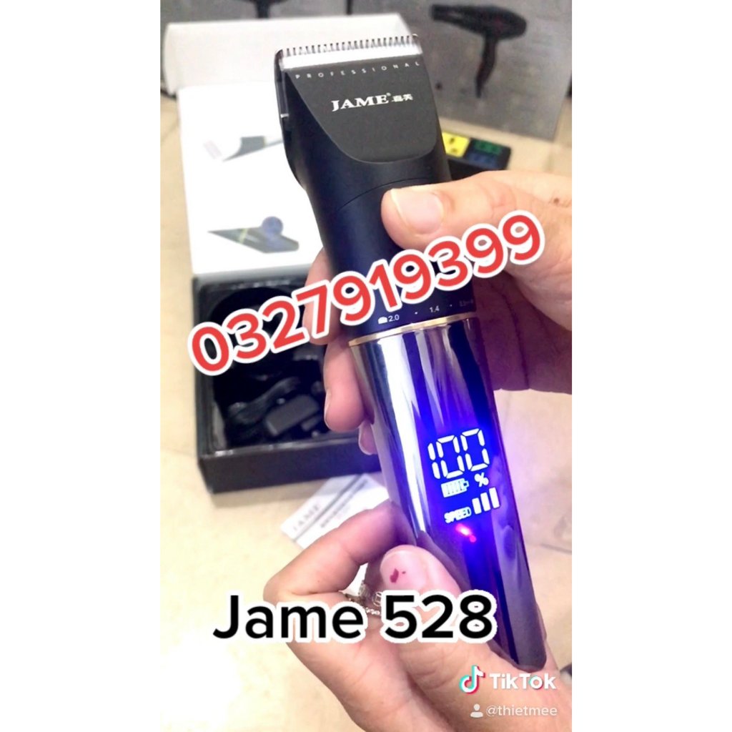 ✅freeship✅ Tông đơ cắt tóc chuyên nghiệp JAME 528