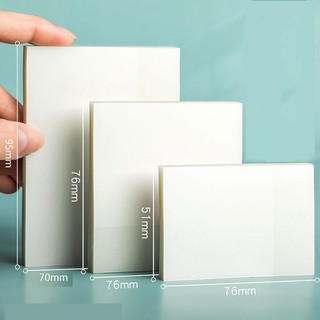 🍉Tập giấy note trong suốt 50 tờ nhiều kích thước🍉