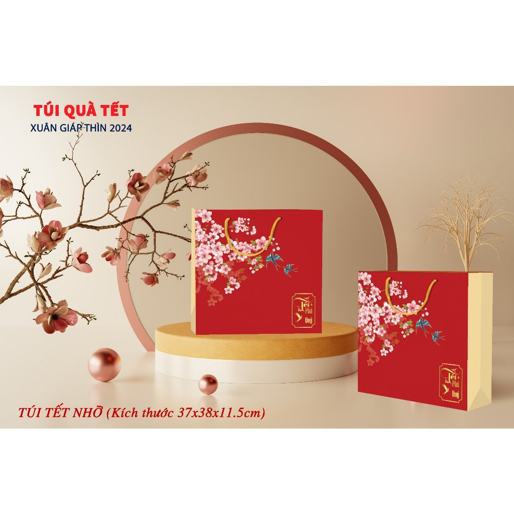 Túi giấy đựng quà tết
