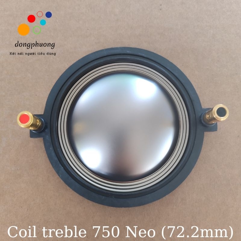 Coil treble 750 neo (72.2mm) dây đồng tròn