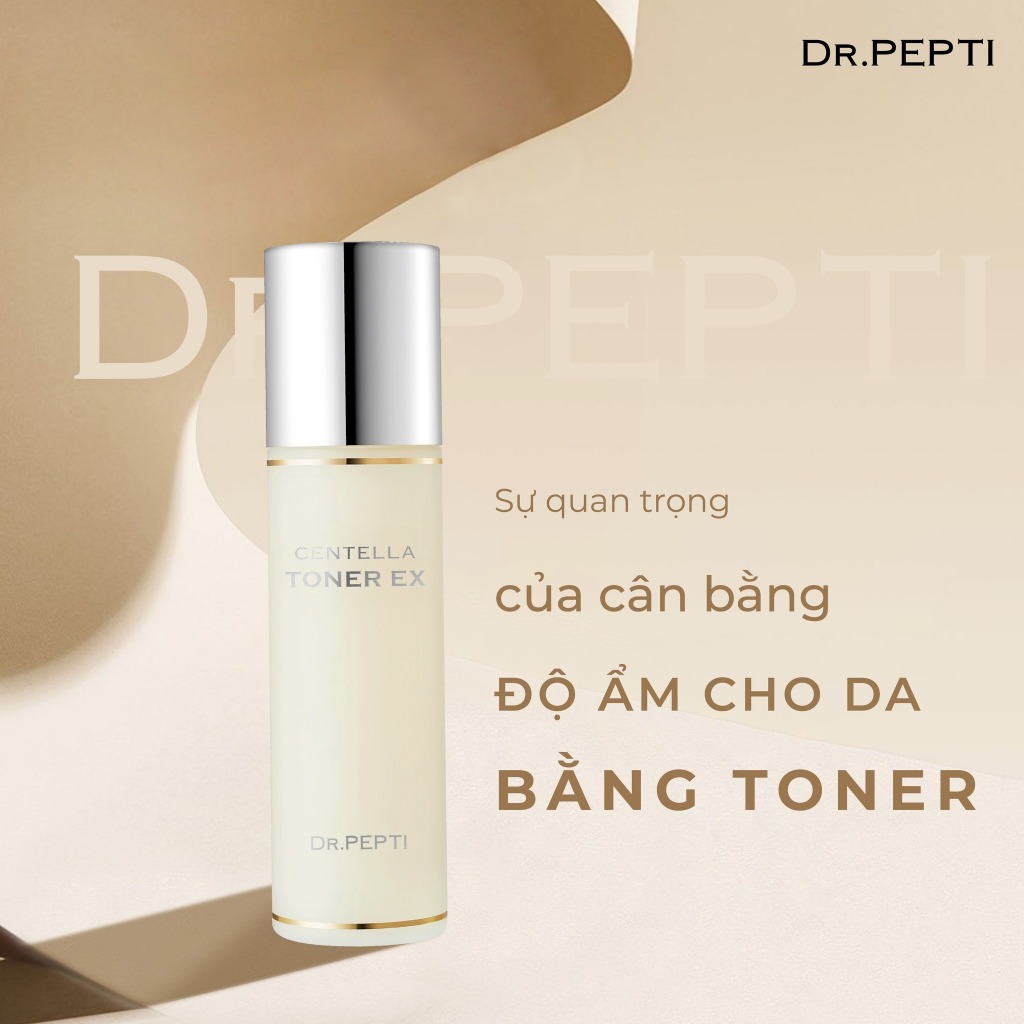 Nước Hoa Hồng Dr.Pepti Centella Toner EX