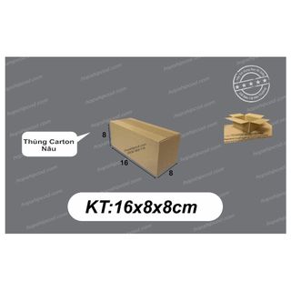 16x8x8 cm thùng carton đóng hàng