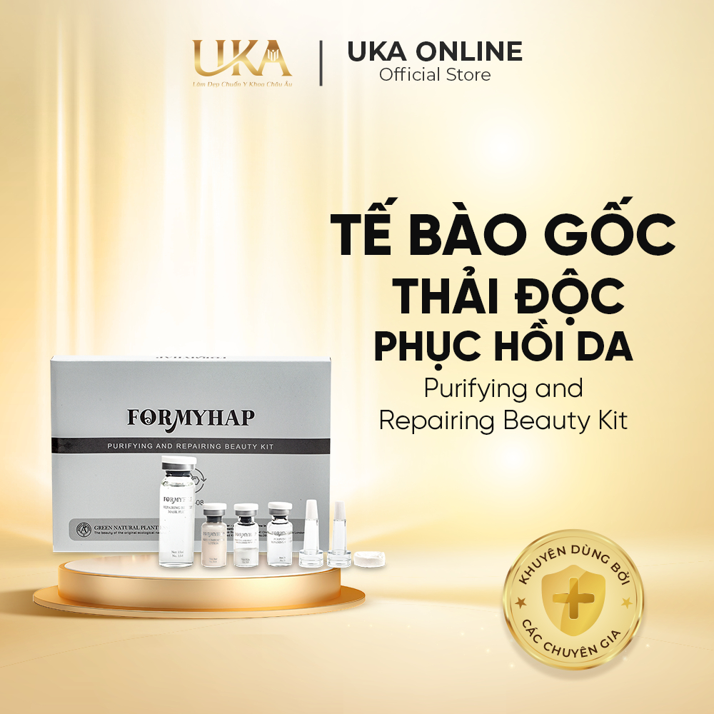 Bộ Tế Bào Gốc Thải Độc, Phục Hồi Da Purifying and Repairing Beauty Kit FORMYHAP Oridcosy 08 10ml