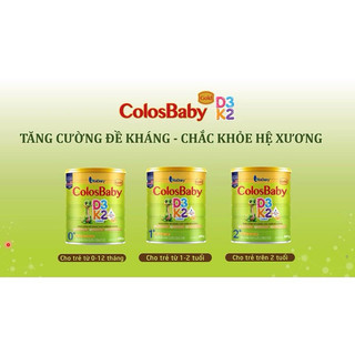 SỮA BỘT COLOSBABY D3K2 800G date mới ( CÓ QR TÍCH XU)