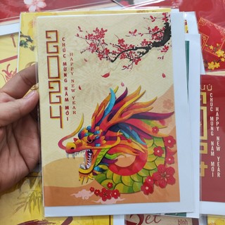 Thiệp tết 2024, Thiệp Xuân Gíap Thìn 2024