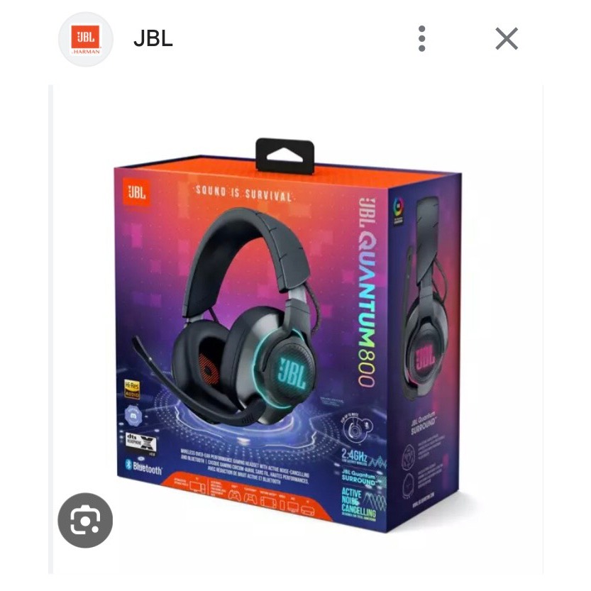 Tai nghe JBL Quantum 800 - Bảo hành 6 tháng Chính hãng