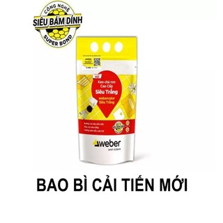 Keo chà ron gạch Weber - Nhiều màu lựa chọn