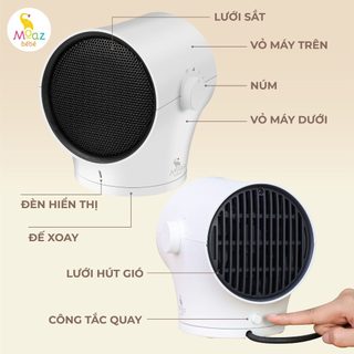 Máy sưởi đa năng Moaz BéBé MB 076