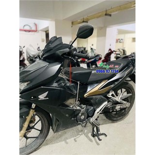Ghế đi xe máy Winner cho bé - Ghế nệm ngồi xe máy cho bé xe Winner X có gác chân