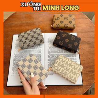 Ví mini nữ ngắn giá rẻ nhiều ngăn đựng tiền đựng thẻ thời trang hàn quốc VN01056