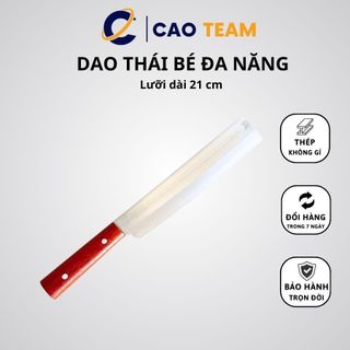 Dao nhà bếp chuyên thái thịt - Thép nhật trắng không gỉ - Chuôi gỗ DTB