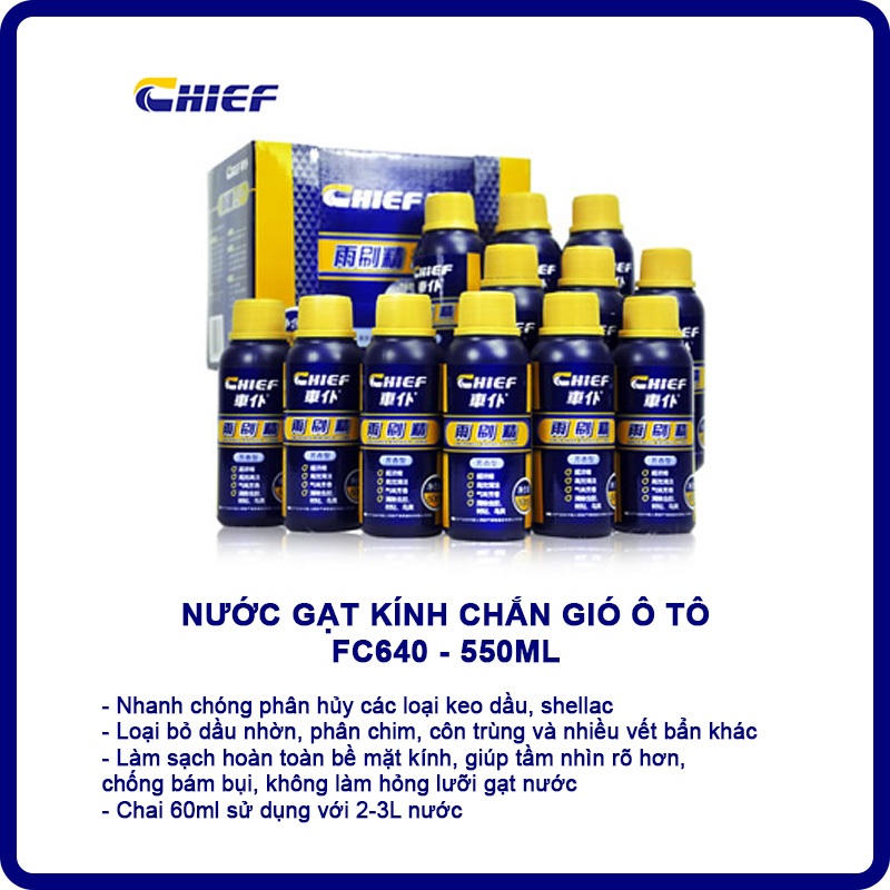 Nước rửa kính chắn gió cho xe ô tô - Chief ES009