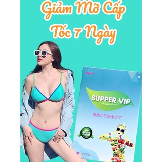 Viên Uống Giảm Cân Thành Phần Từ Thiên Nhiên Supper Vip