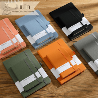 Sổ Tay Notebook Bìa Vải A5/A6 Giấy Dowling 80g 200 Trang_JuuiinStation