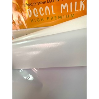 DECAL SỮA - DECAL BÓC DÁN
