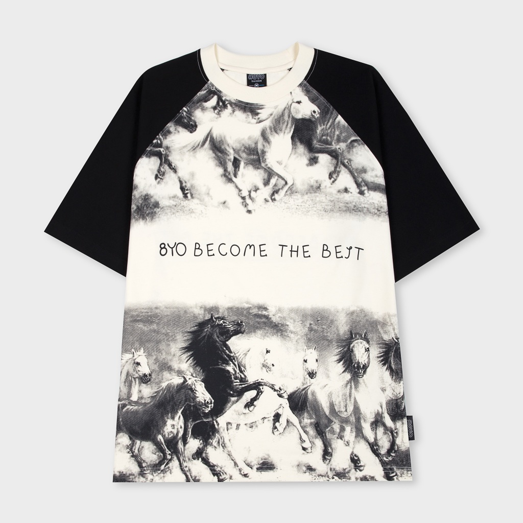 Áo Thun 8YO Mã Đáo Thành Công Art Tee Cotton Cao Cấp Local Brand Unisex Nam Nữ Oversize