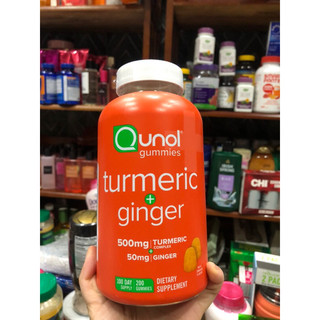 Viên Nhai Kẹo Dẻo Gừng Nghệ Turmeric Ginger 500mg