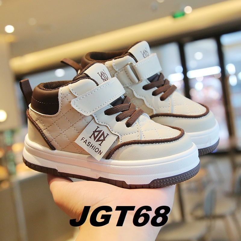 [ JGT68 ] -  Giày thể thao cổ cao phong cách hàn quốc cho bé trai, bé gái ( size21-32)