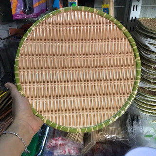 đĩa mẹt phíp giả mây tre đan
