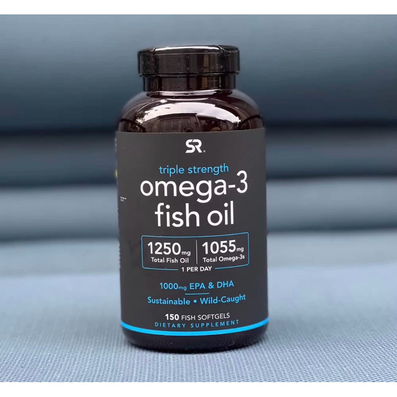 ( D.ầu c.á SR Triple Strength Omega-3 F.ish Oil 150 Soòtgels