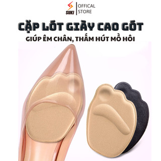 Cặp lót mũi giày cao gót - Miếng lót mũi giày đệm êm, thấm hút mồ hôi, chống trượt, đau ngón chân LMGBB