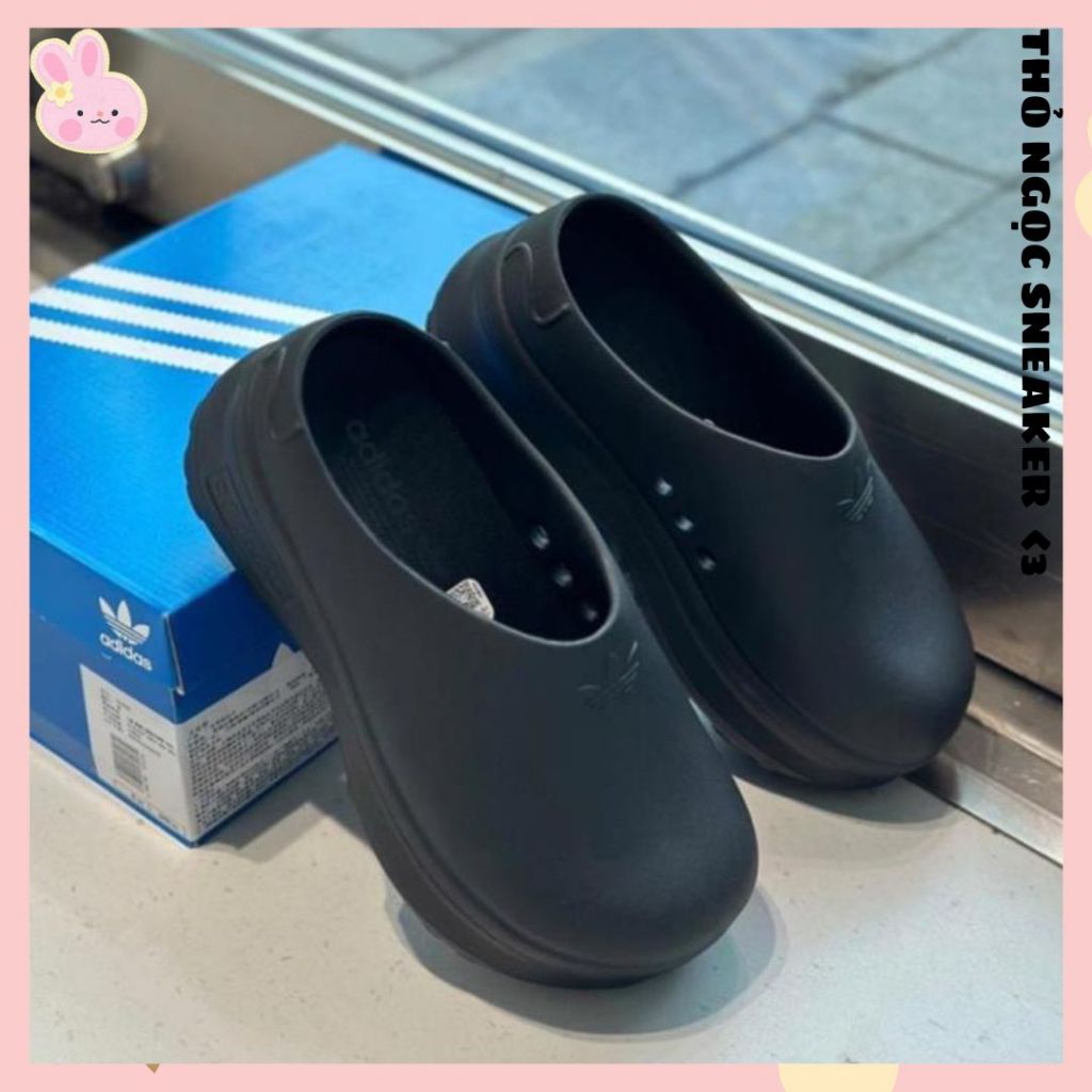 Giày Sục Adidas_Stan Smith Mule Nữ Tăng Chiều Cao Đế SIêu Nhẹ Hàng Hottrend Fullsize - THỎ NGỌC SNEAKER